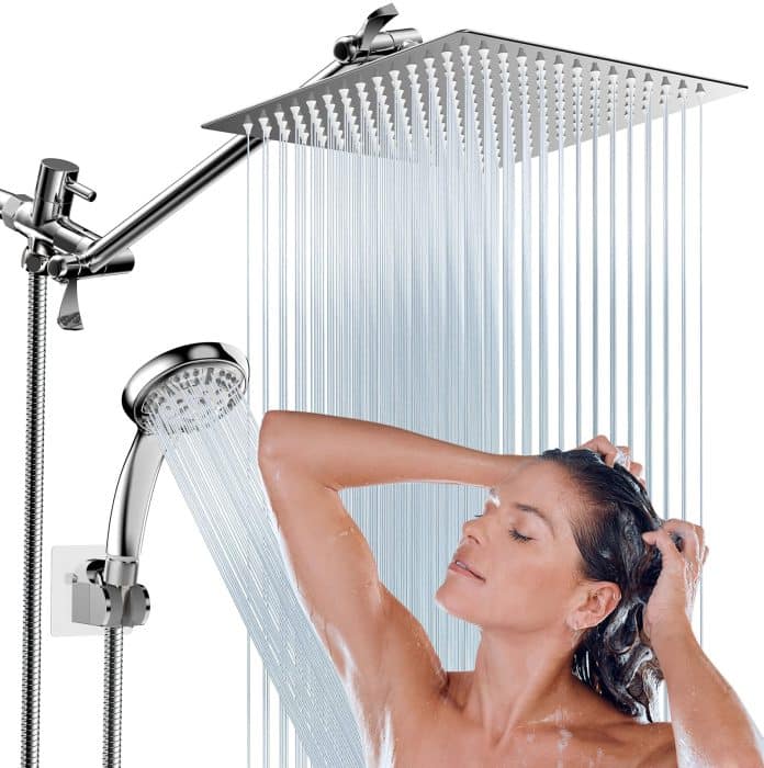 what are the benefits of using a shower head extension 1