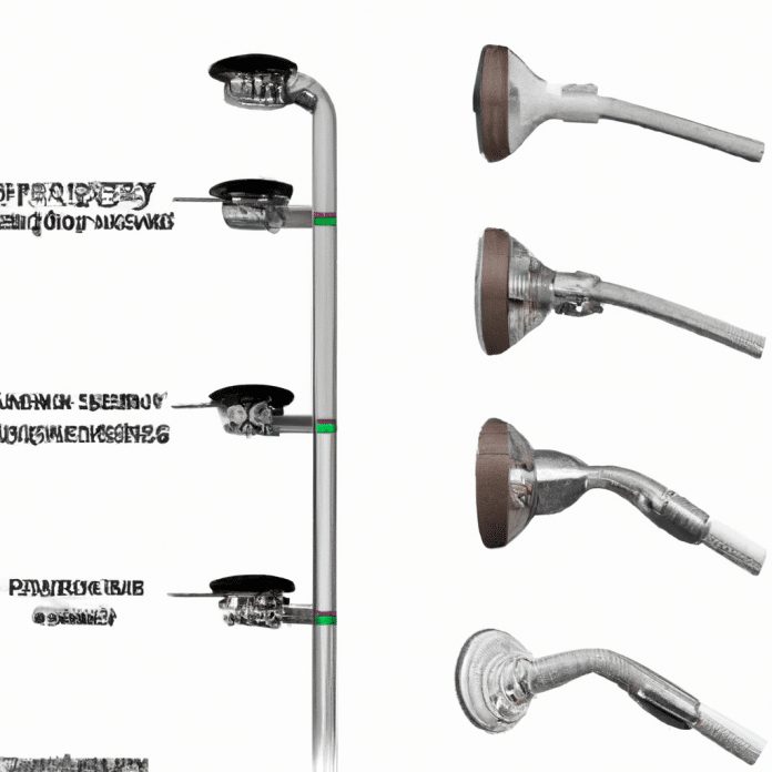 what are the different styles of shower head extensions 2