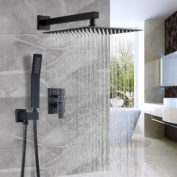 are rain shower heads suitable for hard water
