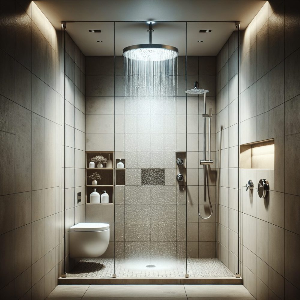 Are Rain Shower Heads Suitable For A Small Shower Stall?